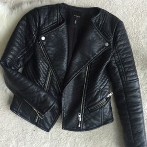 Moto inspired biker jacket